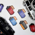 Pixel Art Vinyl Sticker Cinestill 800T