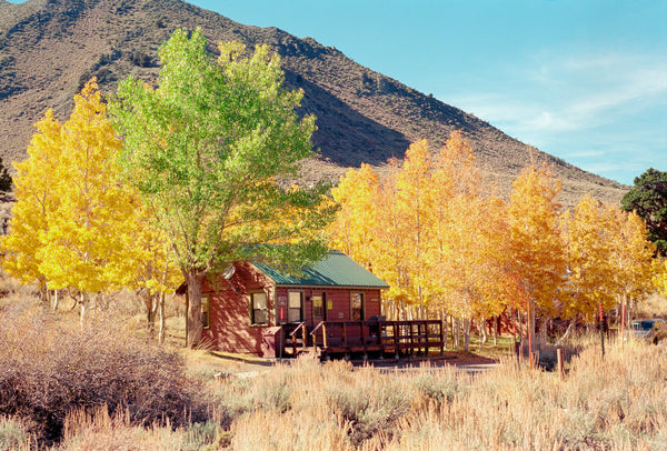 Cabin in the Mammoth Lakes